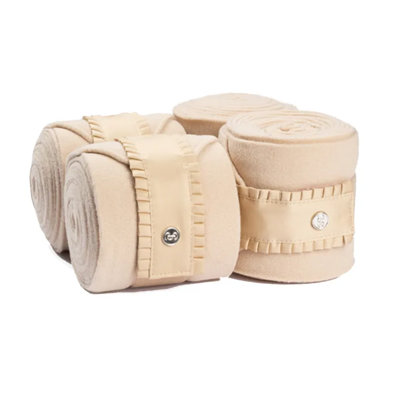 PS Of Sweden Ruffle Polo Bandages - Sand